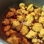 Cauliflower in the pot