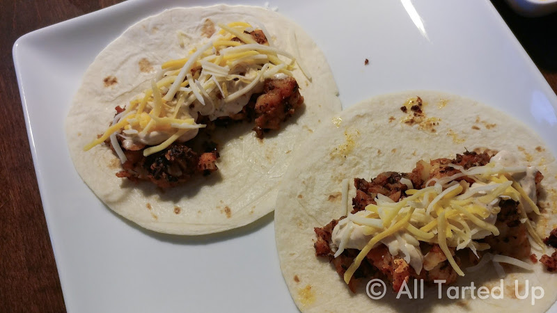 Blackened Fish Tacos (with a creamy Cajun sauce!)