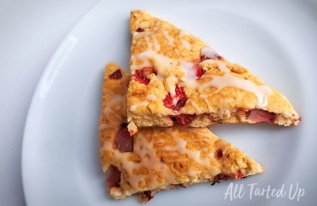 Strawberry Scones