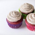 Red Velvet Cupcakes with Cookies and Cream