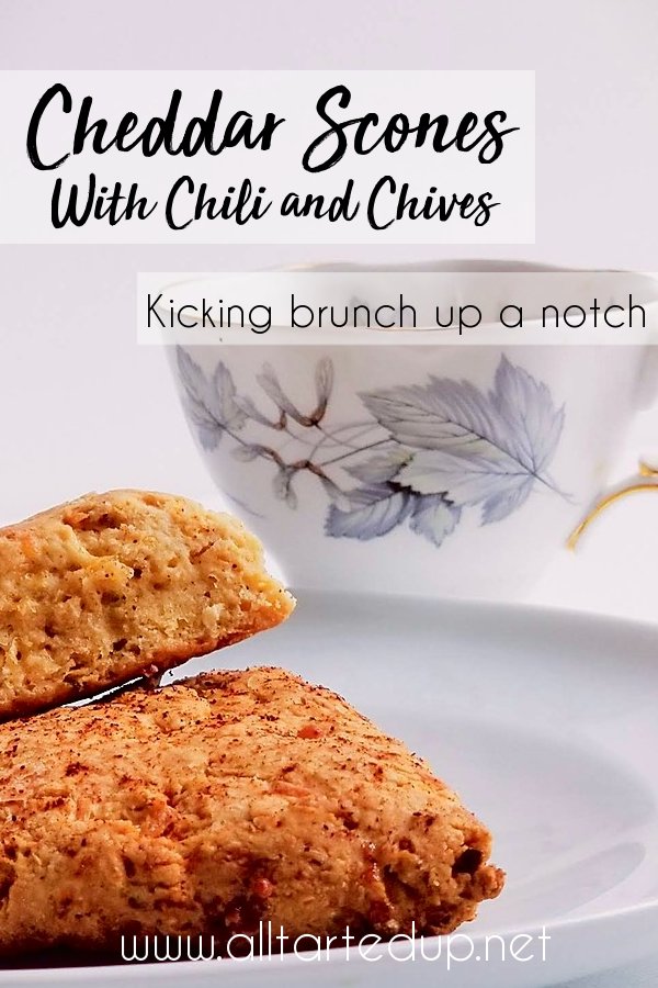 Scones with Cheddar, Chili, & Chives