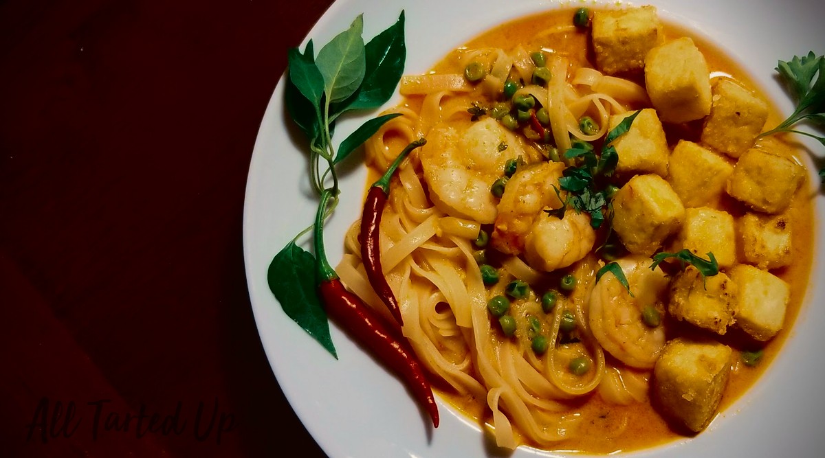 Spicy Thai Coconut Curry with Shrimp