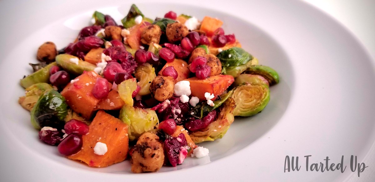 Sweet Potato and Brussels Sprout Salad