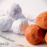 Boozy Chocolate Pecan Rum Balls - Rum balls: those sweet, spicy, boozy little balls, of happiness. By our powers combined, these rum balls are a cocktail and a dessert rolled into one!